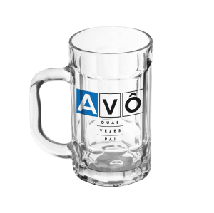 CANECA CHOPE VIDRO 450ML AVÔ