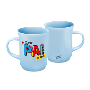 CANECA AMERICANA 220ML AZUL PAI L.M.