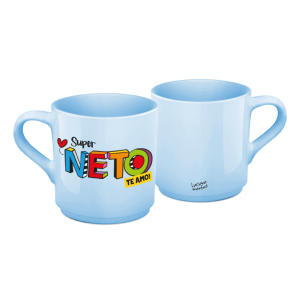 XÍCARA CAFÉ CERÂMICA 60ML AZUL NETO L.M.