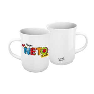 CANECA AMERICANA 220ML BRANCA NETO L.M.