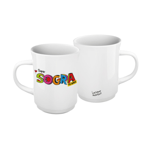 CANECA AMERICANA 220ML BRANCA SOGRA L.M.