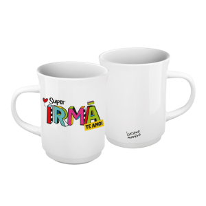 CANECA AMERICANA 220ML BRANCA IRMÃ L.M.