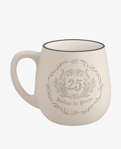 CANECA BALL 440ML BEGE CLASSIC PRATA - PAR
