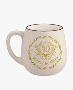 CANECA BALL 440ML BEGE CLASSIC OURO - PAR